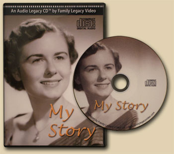 Preserve, share and celebrate your life story with a Legacy Audio CD from Family Legacy Video.